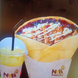 OS3+L พริกเผา.ไก่หยอง. ไส้กรอก.+น้ำมะนาวผสมน้ำผึ้ง