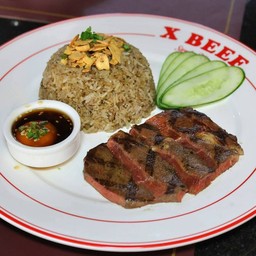 [อร่อยซ่ากับโค้ก] ข้าวผัดมันเนื้อ +  โค้ก ไม่มีน้ำตาล (กระป๋อง)