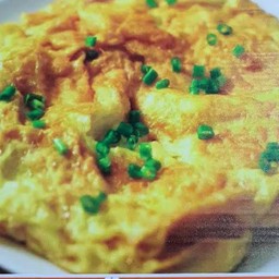 ไข่เจียวหมูสัพเป๋นกับ