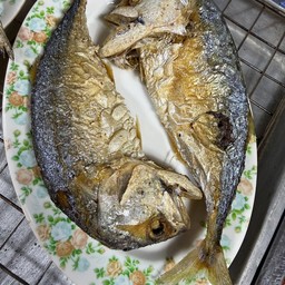 ปลาทูมันทอด2ตัว