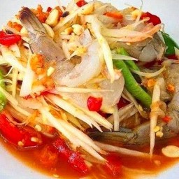 ตำไทยกุ้งสด