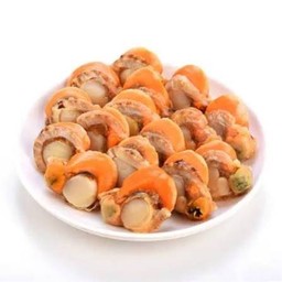 เนื้อหอยเชลล์แกะ 5 ตัว