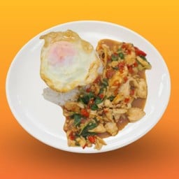 กะเพราอกไก่