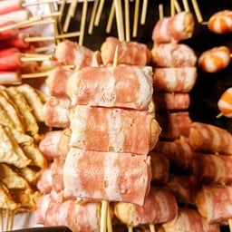 ชาบูเสียบไม้ (หมดหม้อชาบู) @ตลาดนัดสุวรรณภูมิ หมดหม้อชาบู