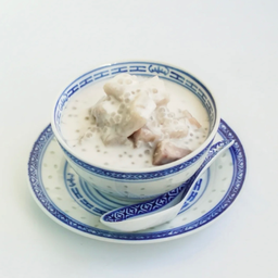 เผือกต้มกะทิสาคู 椰汁香芋西米露Taro & Sago in Coconut milk