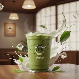 COLD WHISK SAEMIDORI WITH MILK