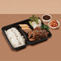 ชุดข้าวหมูผัดขิง