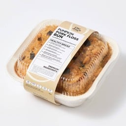 ขนมปังฟักทองอินทรีย์หมูหยอง