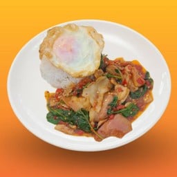 กะเพราเบคอน