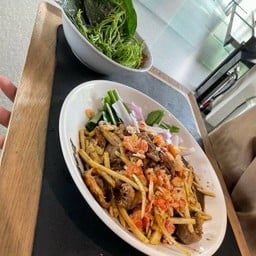 ตำมะม่วงปลาร้าน้ำปู๋