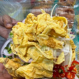 ข้าวคลุกกะปิ 1 กล่อง ทำสด เครื่องจุก