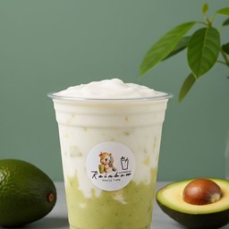 ARVO RAINBOW TEA HOME Cafe🥑 อะโวคาโด ปั่นนมสด พรีเมียม / 🇹🇭 ชาไทย สูตรเข้มข้น หอมมัน | เมนูสุขภาพและชื่นใจ