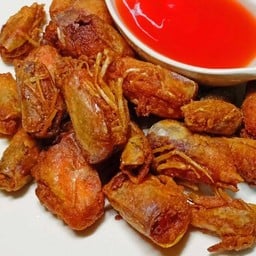 หัวกุ้งทอด