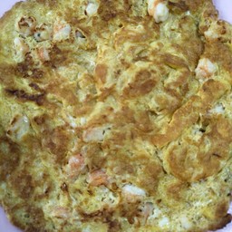 ไข่เจียวกุ้งสับ