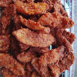 ปอ-ปาล์ม เหนียวไก่ กล้วยทอด