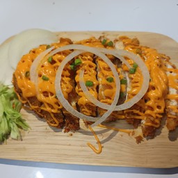 ไก่กรอราดชีสดิ๊ป