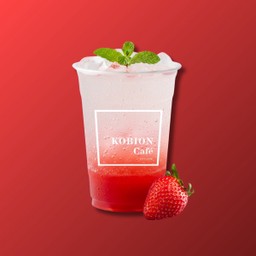 Ice Strawberry Soda(สตรอว์เบอร์รี่โซดา)