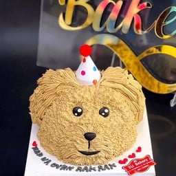 เค้กหัวน้องหมีสุดน่ารัก🐻