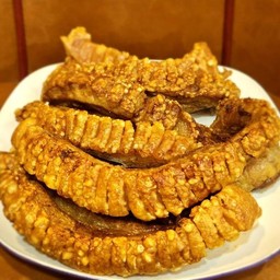 ข้าวกระเพาหมูกรอบ