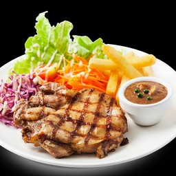 สเต็กไก่ดั้งเดิม (ไม่เผ็ด)