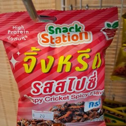 จิงหรีดขาวสไปซี่