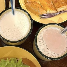 นมสดโอวัลตินร้อน