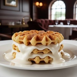 วาฟเฟิลไส้มะพร้าว