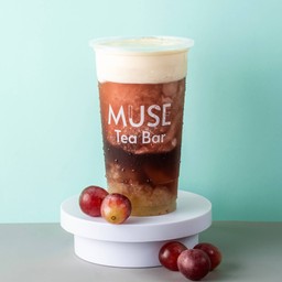 Red Grape Tea CHEESE (ปั่น)