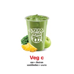 Veg C เคล สับปะรด แอปเปิ้ลเขียว มะนาว