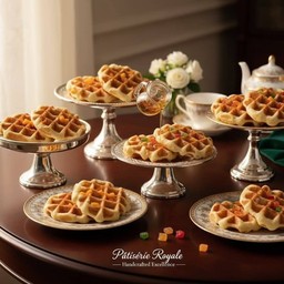 วาฟเฟิลผลไม้รวน