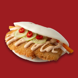 บันปลาทอดกรอบซอสคัตสึมาโย