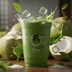 COLD WHISK SAEMIDORI WITH COCONUT WATER