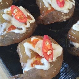 เมนูซูชิกุ้งดอง