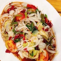 ตำซั่วเส้นผสมสามเส้น