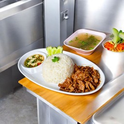 หมูชิ้นกระเทียม