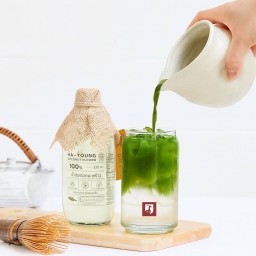 มัทฉะน้ำช่อมะพร้าว