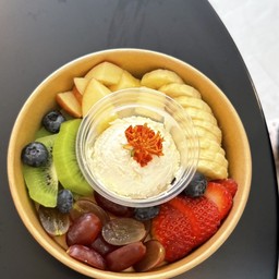 กรีกโยเกิร์ต ไซต์ L เซ็ตนี้ลูกค้าเลือกผลไม้เอง🥝🍒