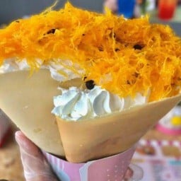 เครปไส้ทะลัก TheBest{ฮาลาล} ตลาดนัดราษฎร์อุทิศ25/4