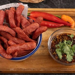 ไส้กรอกทอด