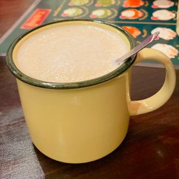 นมสดกล้วยร้อน