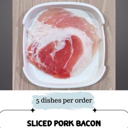 M3 หมูสามชั้นสไลด์ (90กรัม)