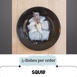 M13 ปลาหมึกสด (90กรัม)