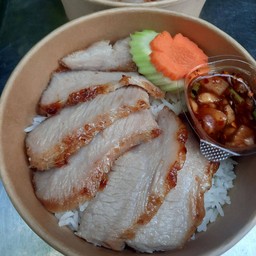 ข้าวคอหมูย่าง