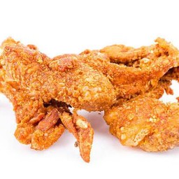 หนังไก่ทอดกรอบๆ