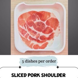 M2 หมูสันคอสไลด์ (90กรัม)