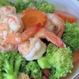บล็อคโคลี่ผัดน้ำมันหอย(กับข้าว)