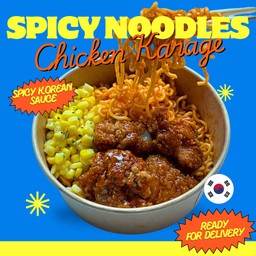 มาม่าเผ็ดไก่คาราเกะซอส Spicy Korean