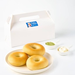 เบเกิล 3 ชิ้น x ครีมชีส 2 กระปุก