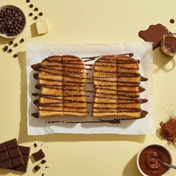 ขนมปังเนย ช็อคโกแลต 2 แผ่น