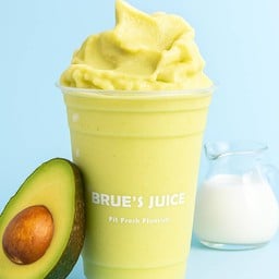 อะโวคาโดปั่นใส่นมสด